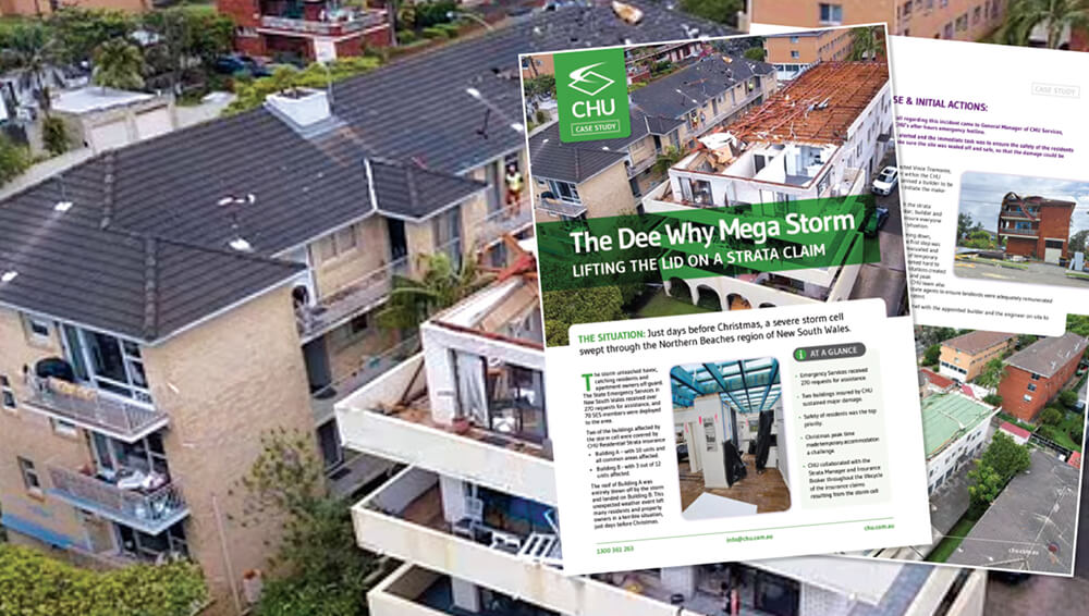 CHU’s Claims Team in action during Dee Why megastorm thumbnail