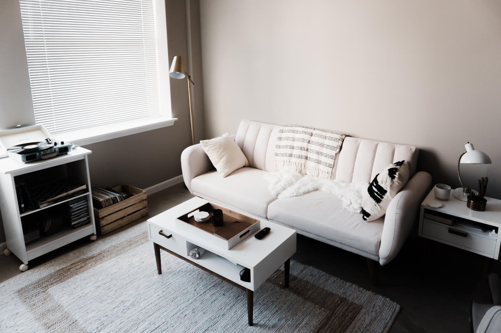 Lounge room in apartment