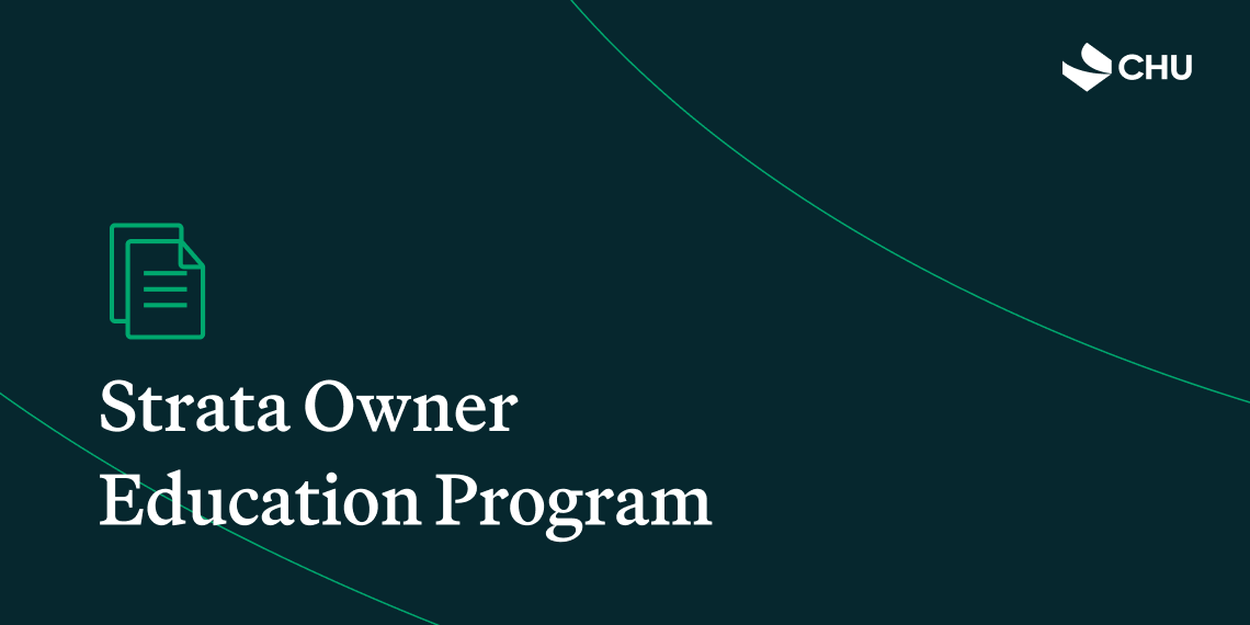 Strata Owner Education Program